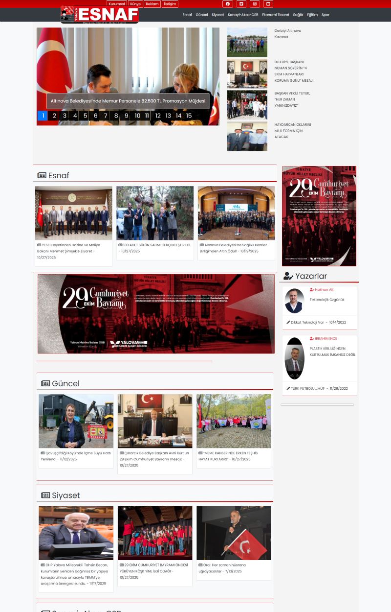 Yalova Esnaf Gazetesi