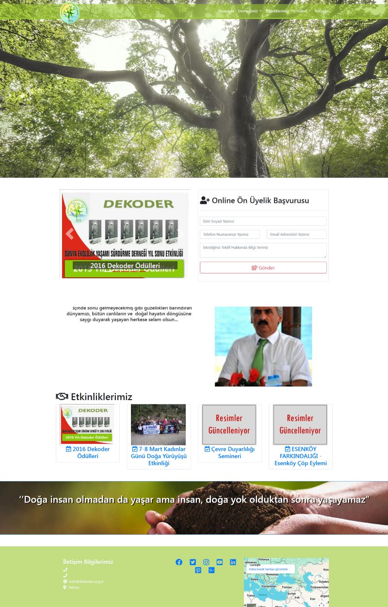 Dnya Ekolojik Yaam Srdrme Dernei