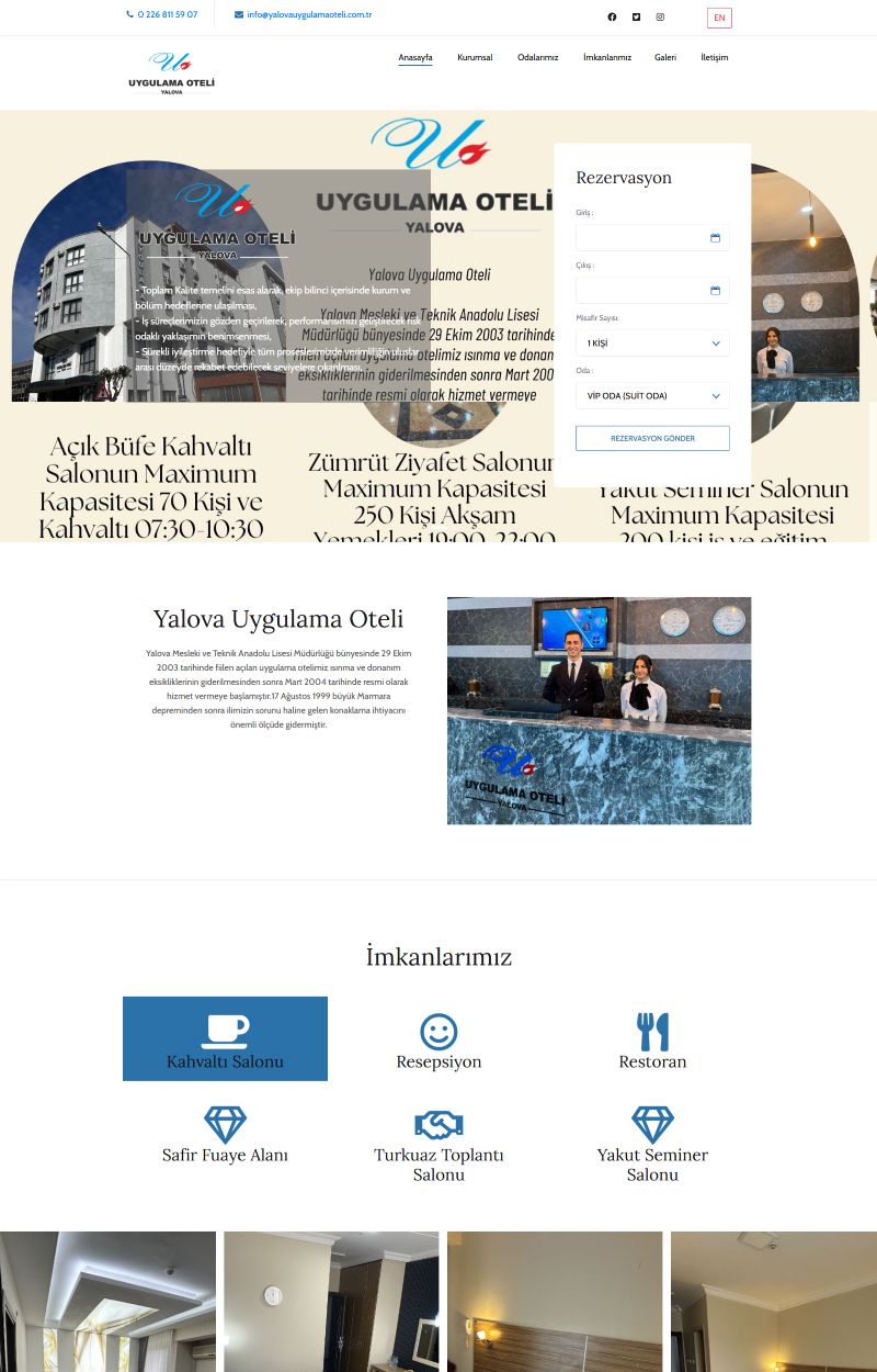 Yalova Uygulama Oteli